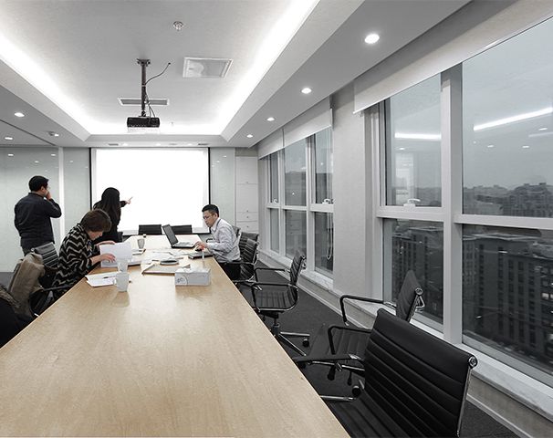 會議室裝修設(shè)計實景圖