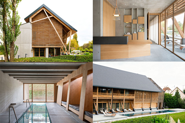 原生態的木土結合式酒店設計