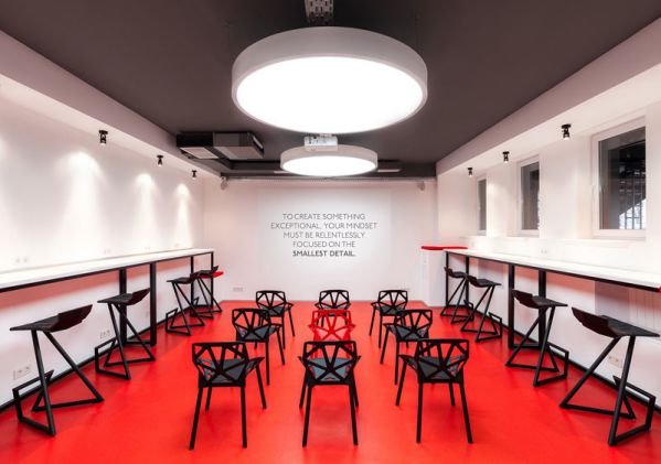 學(xué)校辦公室設(shè)計中的彩虹世界