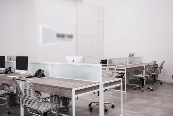 清新簡約的開放式辦公室設(shè)計(jì)