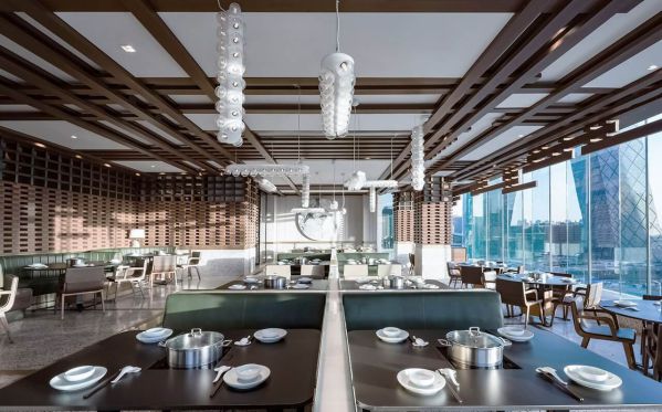 辦公室裝修設(shè)計之官也街火鍋店