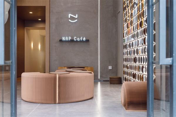 網(wǎng)紅咖啡店的辦公室設(shè)計突出的設(shè)計理念