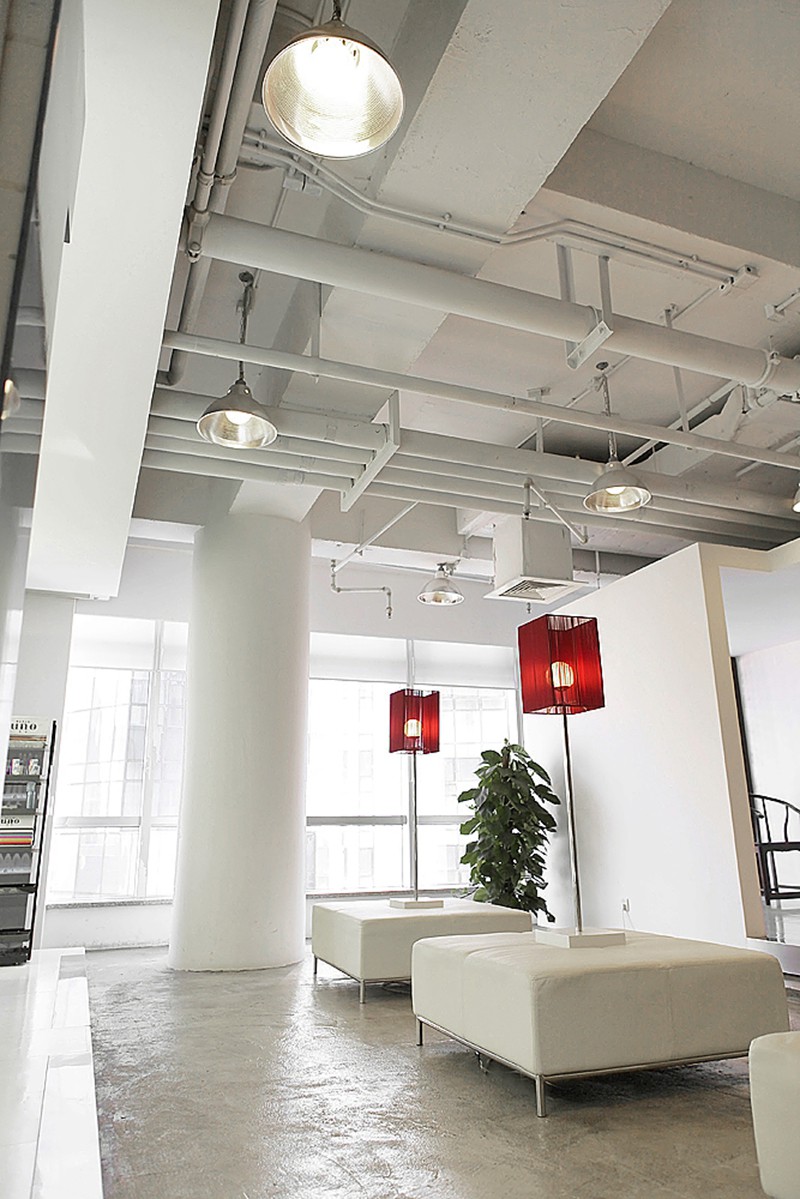 資生堂辦公室設(shè)計實景圖