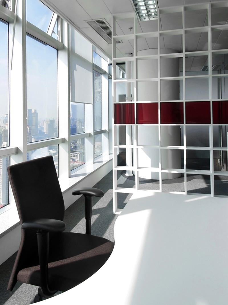 資生堂辦公室設(shè)計實景圖